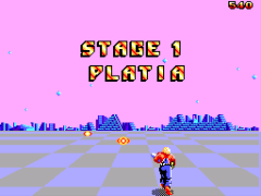 Space Harrier 3-D (USA, Europe) background