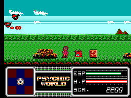 Psychic World (Europe) background