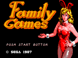Family Games (Japan) background