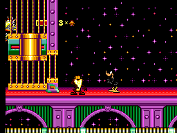 Taz in Escape from Mars (Brazil) background