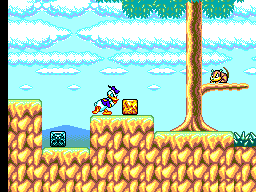 Deep Duck Trouble Starring Donald Duck (Europe) background