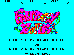 Fantasy Zone (World) (v1.1) (Beta) background