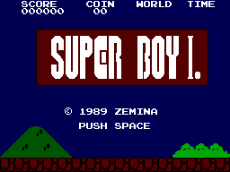 Super Boy 1 (Unl) background