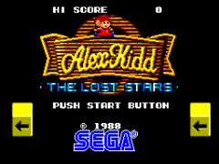 Alex Kidd - The Lost Stars (World) background