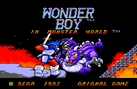 Wonder Boy in Monster World (Europe) (Beta) background