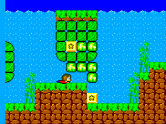 Alex Kidd no Miracle World (Japan) background