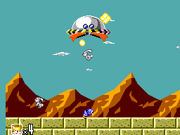 Sonic the Hedgehog 2 - Miles mode background