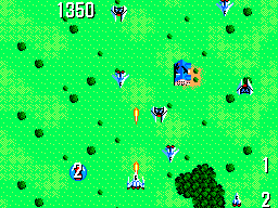 Aleste (Japan) background