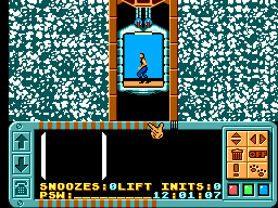 Impossible Mission (Europe) background