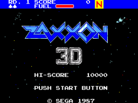 Zaxxon 3-D (World) (Beta) background