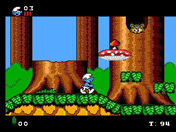 Smurfs, The (Europe) (En,Fr,De,Es) background