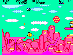Fantasy Zone (World) (v1.2) background