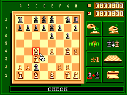 Sega Chess (Europe) background