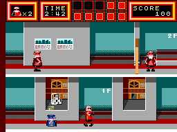 Bonanza Bros. (Europe) background