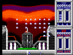 Super Space Invaders (Europe) background